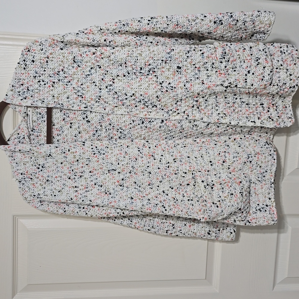 Moon & Madison M Women's Multicolor Tweed Jacket